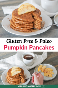 Gluten Free Pumpkin Pancakes Pin