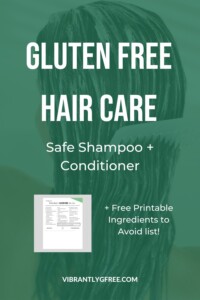 Gluten Free Shampoo and Conditioner Pin 7