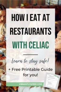 Celiac Friendly Restaurants Pin 4