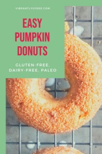 Gluten Free Pumpkin Donuts Pin 5