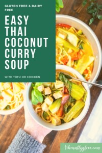Easy Thai Coconut Curry Soup Pin 1