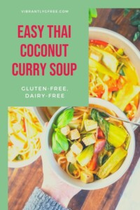 Easy Thai Coconut Curry Soup Pin 3