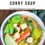 Easy Thai Coconut Curry Soup Pin 4