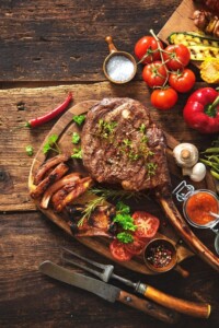 Naturally gluten free home-cooked meat cuts