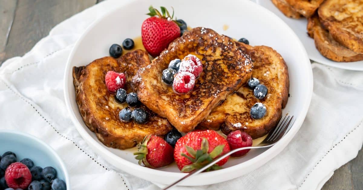 Classic Dairy-Free French Toast - Vibrantly G-Free