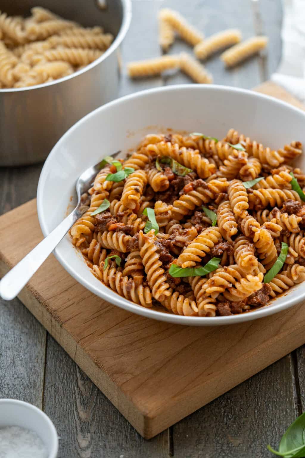 Simmer Ragu Ground Lamb Pasta Recipe (Slow-Simmered Lamb Ragu) - Vibrantly G-Free