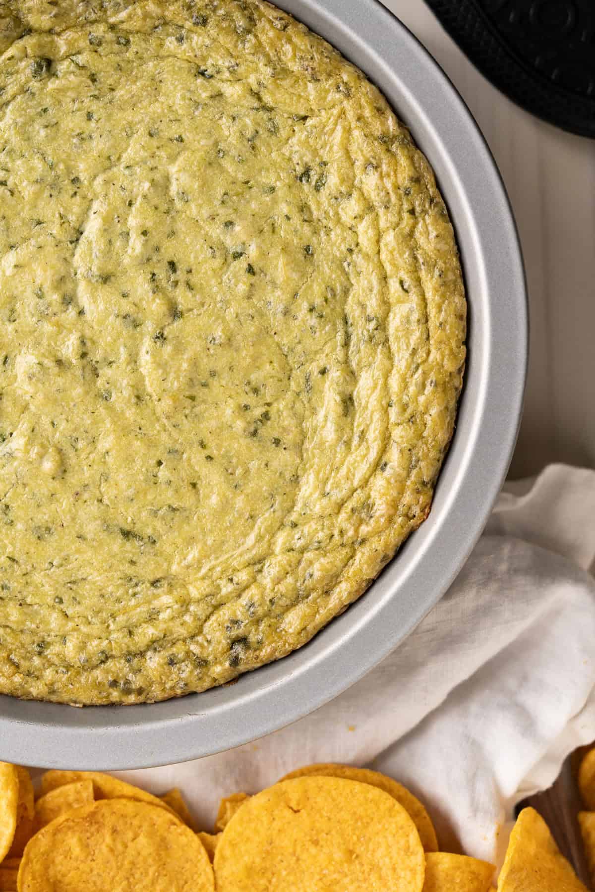 DairyFree Spinach Artichoke Dip (vegan option) Vibrantly GFree