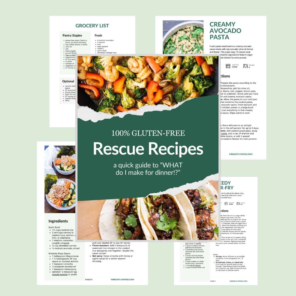 A mock up of the pages in the ebook with the cover over top.